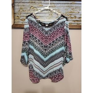 Rock 47 blouse.